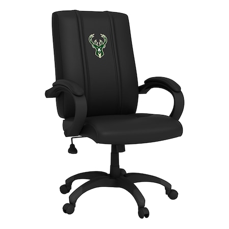 Dreamseat Office Chair 1000 with Milwaukee Bucks Logo XZOC1000-PSNBA31051